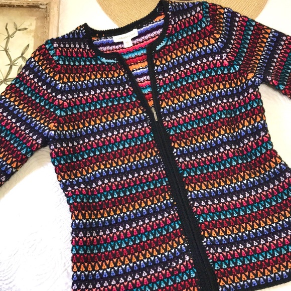 Coldwater Creek Vibrant Cardigan Sweater - Picture 12 of 16